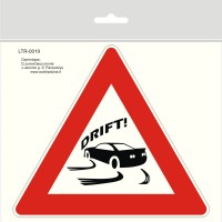 LTR-0019 Sticker "Drift"