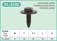 PL-2332 Metal bolts for cars