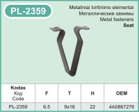 PL-2359 Metal holders for cars