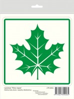 LTR-0004 Sticker "Maple leaf" with veins (meets KET requirements)