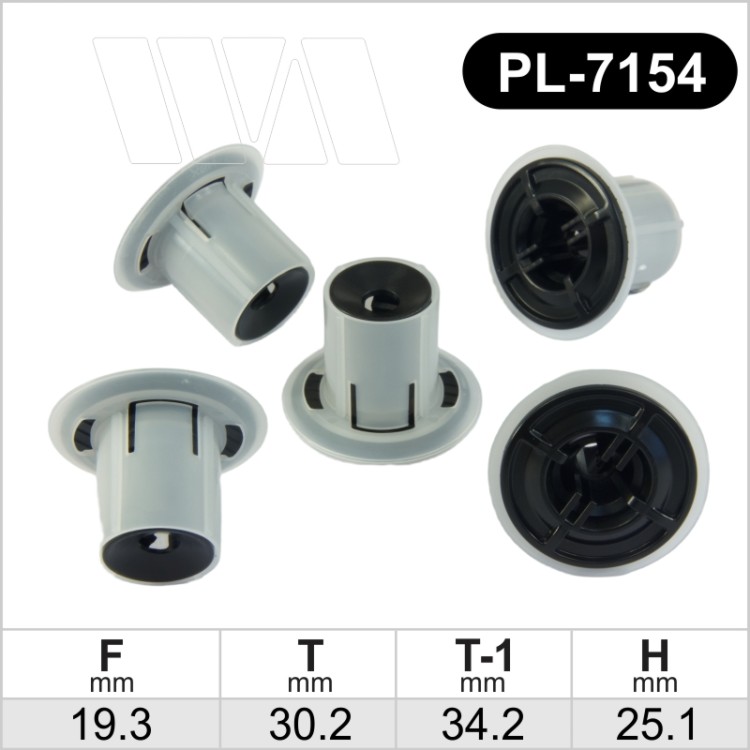 PL-7154 Plastmasinis laikiklis tvirtinimo elementas automobiliams tinka 9046717027C0, 9046717026A0