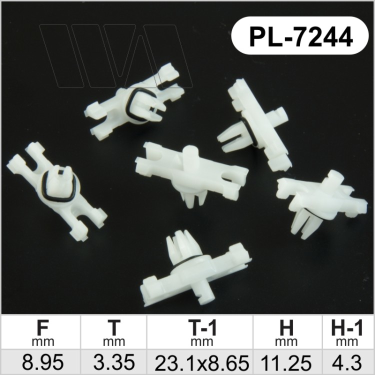 PL-7244 Plastmasinis laikiklis automobiliams tinka 8K0853585C