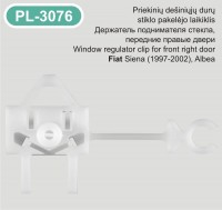 PL-3076 Stiklo keltuvo laikiklis PD