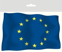 LTR-0041 Sticker "EU flag" 135 x 95 mm