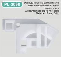 PL-3098 Stiklo keltuvo laikiklis D