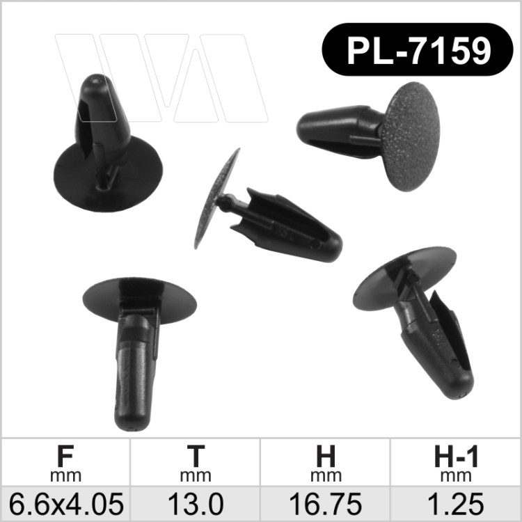 PL-7159 Plastmasinis laikiklis automobiliams tinka 01553-00545, 01553-0112