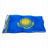 75 x 50 mm Iškilus polimerinis lipdukas Kazachstano vėliava