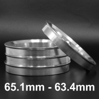 Aluminium Spigot Rings 65.1mm - 63.4mm