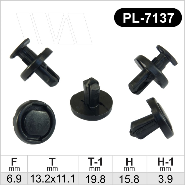 PL-7137 Plastmasinis laikiklis automobiliams tinka 9046707220