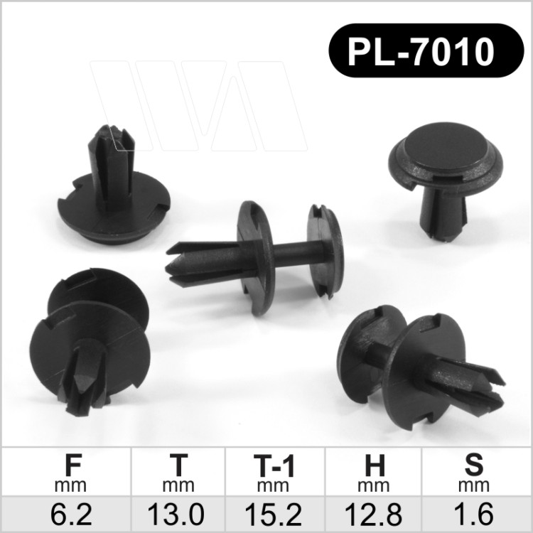 PL-7010 Plastmasinis laikiklis, apdailos tvirtinimo detalė automobiliams tinka A0009919240