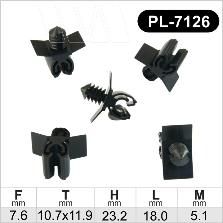 PL-7126 Plastmasinis laikiklis automobiliams tinka LR013332