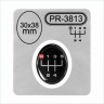 30 x 38 mm Gear lever handle sticker /PR-3813