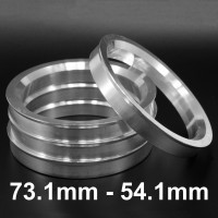 Aliuminiai Centravimo žiedai 73.1mm - 54.1mm