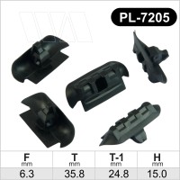 PL-7205 Plastmasinis laikiklis automobiliams tinka 678370K102
