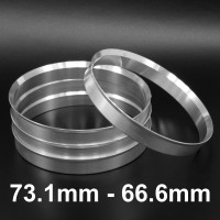 Aliuminiai Centravimo žiedai 73.1mm - 66.6mm
