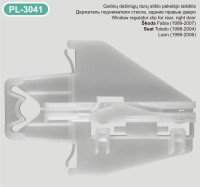 PL-3041 Stiklo keltuvo laikiklis GD