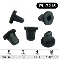 PL-7215 Plastmasinis laikiklis automobiliams tinka 110492600B